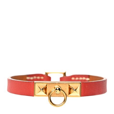 hermes micro rivale|HERMES Swift Micro Rivale Bracelet XS Sanguine.